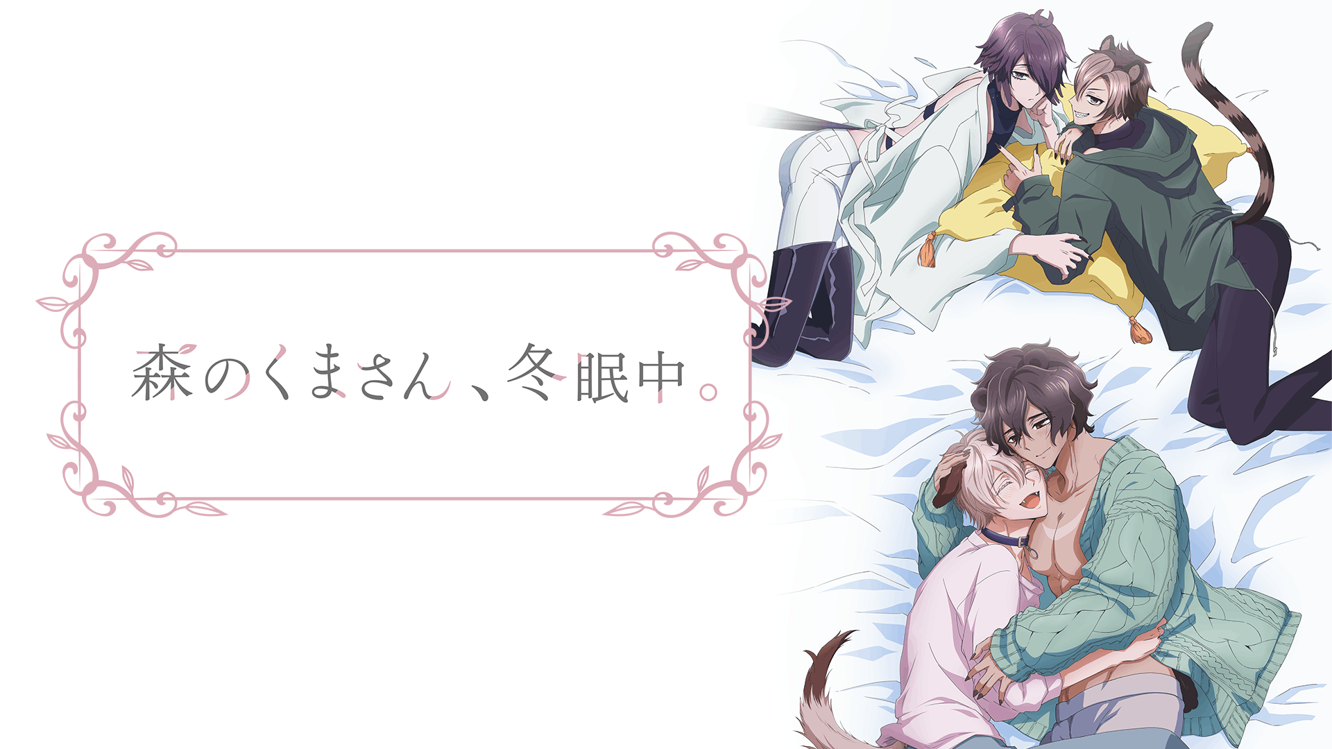 森のくまさん、冬眠中。