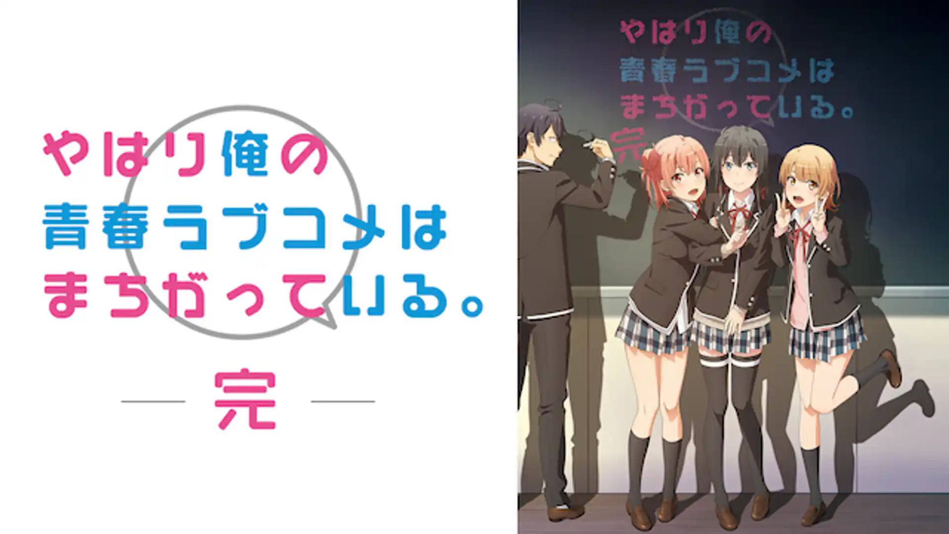 やはり俺の青春ラブコメはまちがっている。完