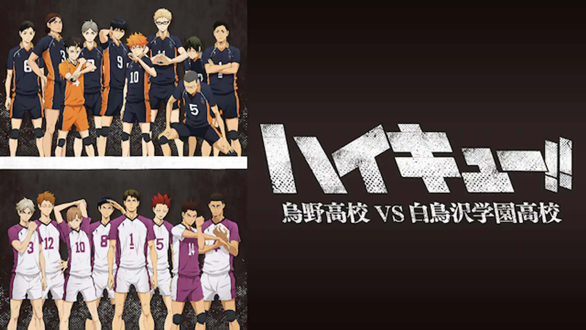 ハイキュー!! 烏野高校 VS 白鳥沢学園高校